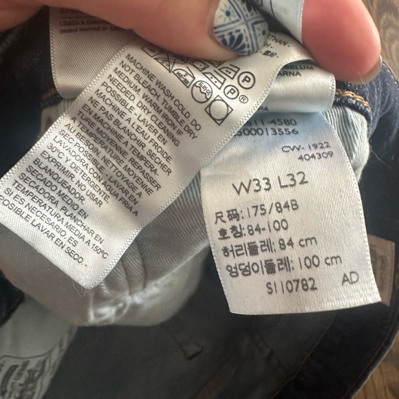 Levi’s 511 Slim Denim Men’s Size 33 x 32 - Picture 8 of 14